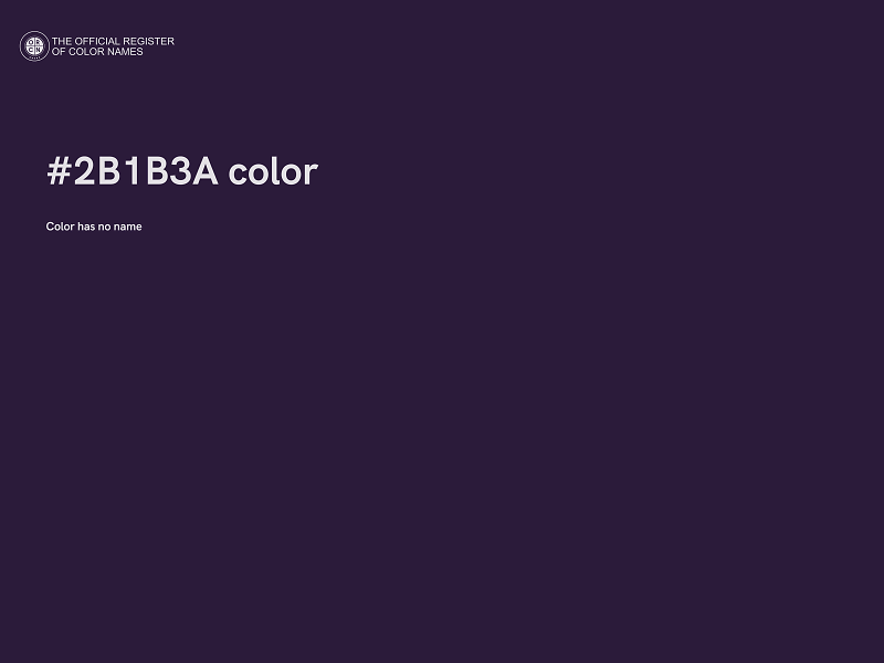 #2B1B3A color image