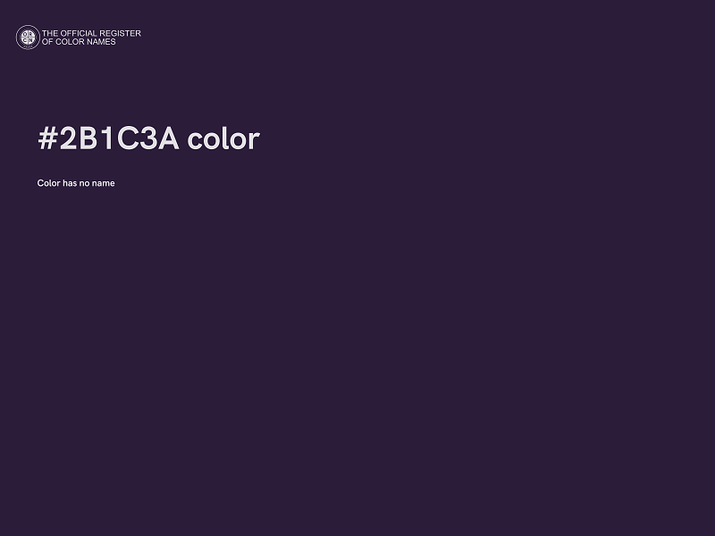 #2B1C3A color image