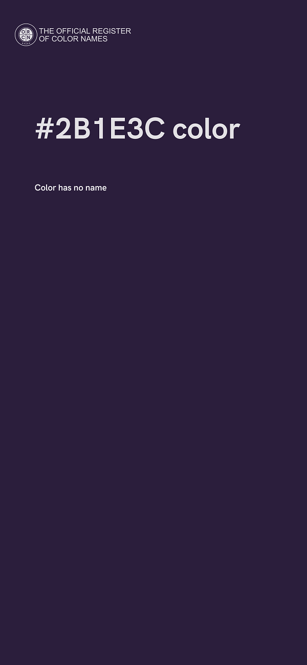 #2B1E3C color image