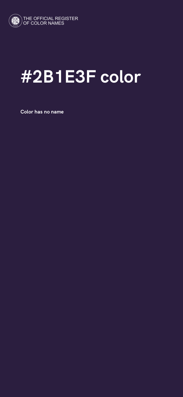 #2B1E3F color image