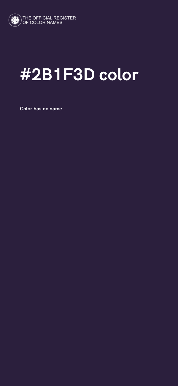 #2B1F3D color image