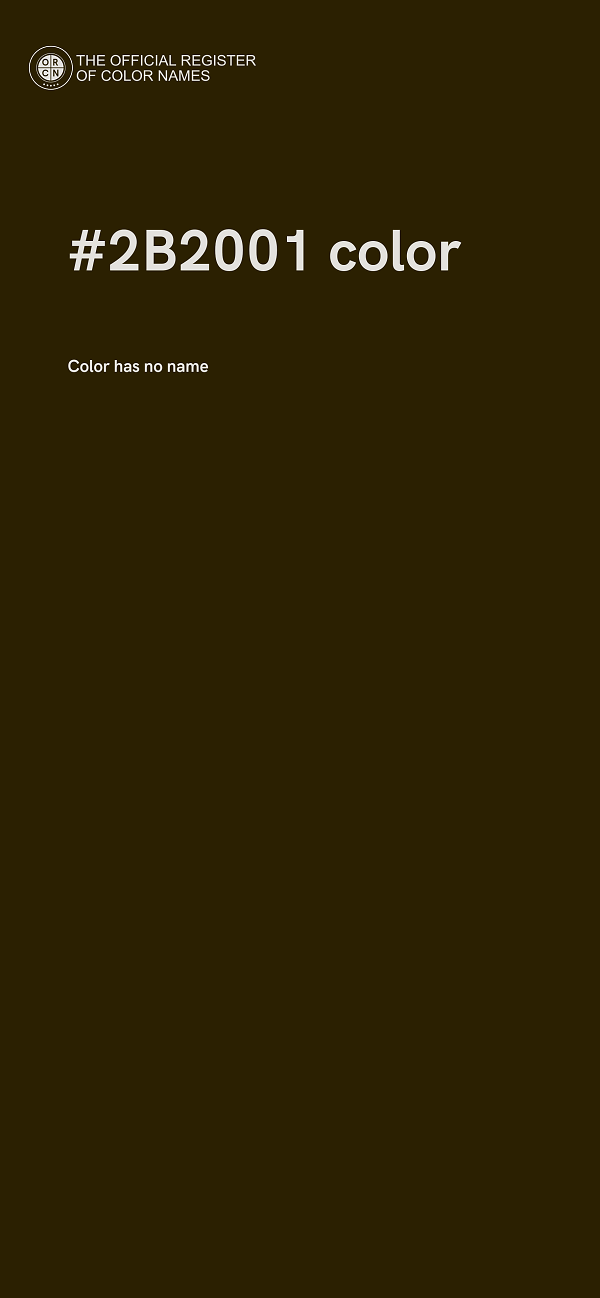 #2B2001 color image