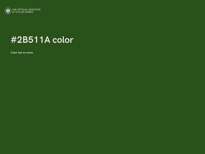 #2B511A color image