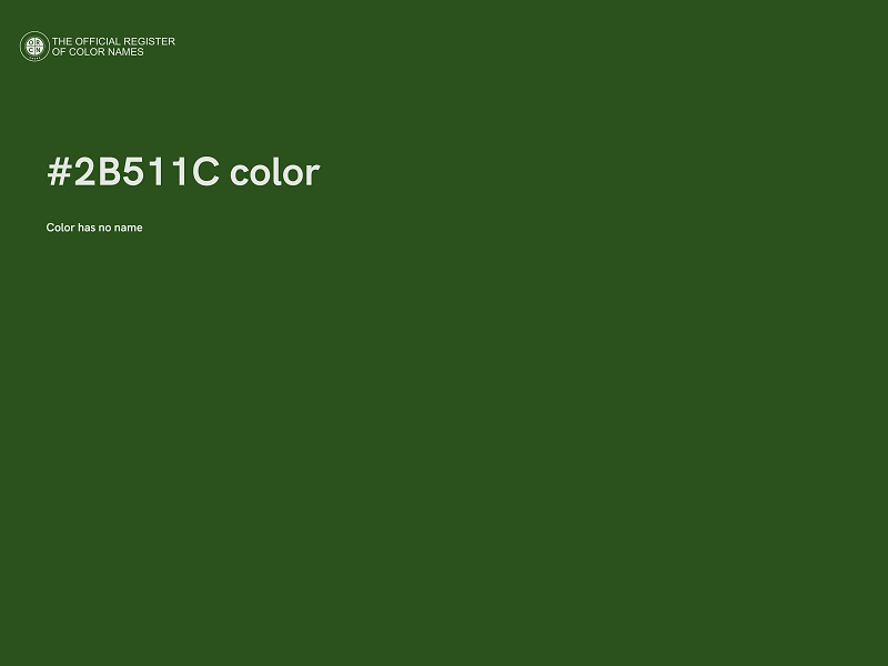 #2B511C color image