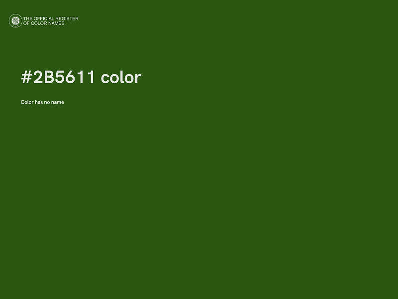 #2B5611 color image