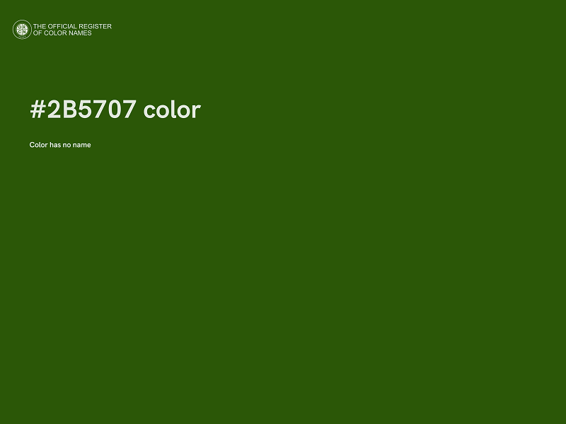 #2B5707 color image