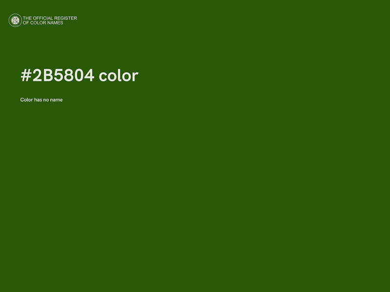 #2B5804 color image