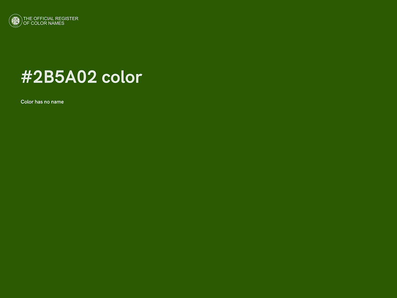 #2B5A02 color image