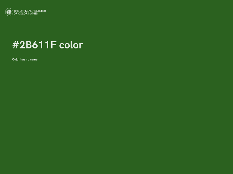 #2B611F color image