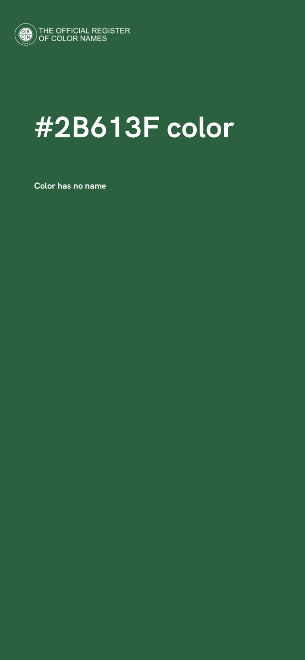 #2B613F color image