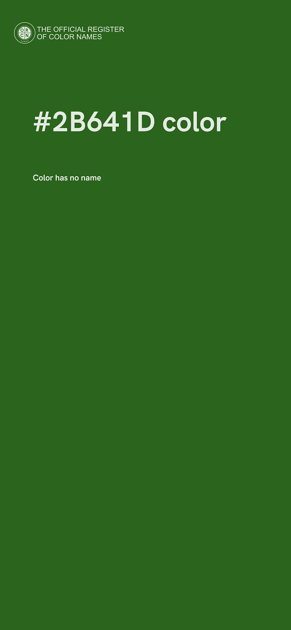 #2B641D color image
