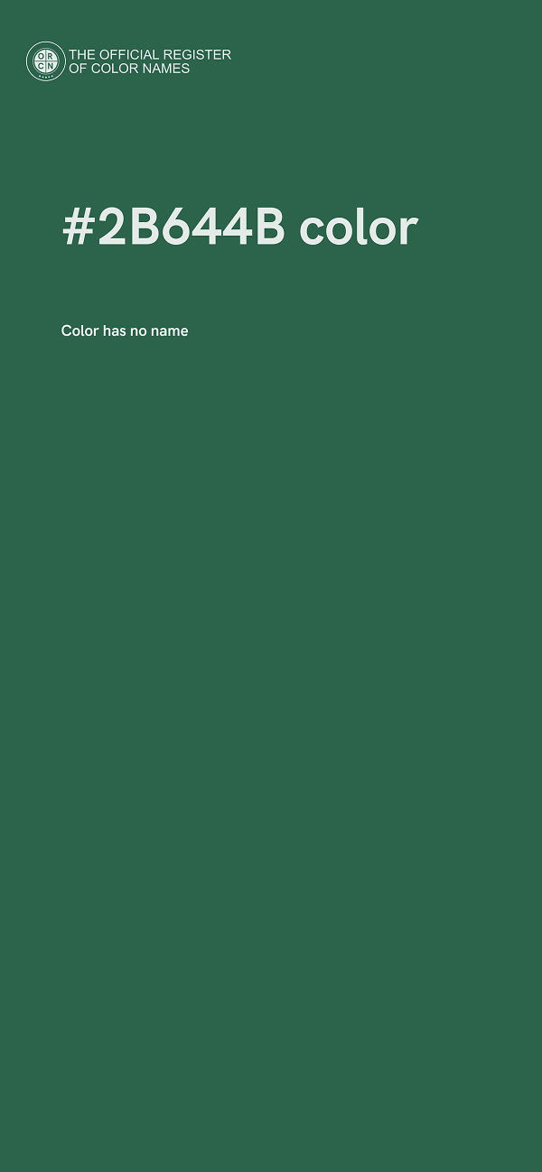 #2B644B color image