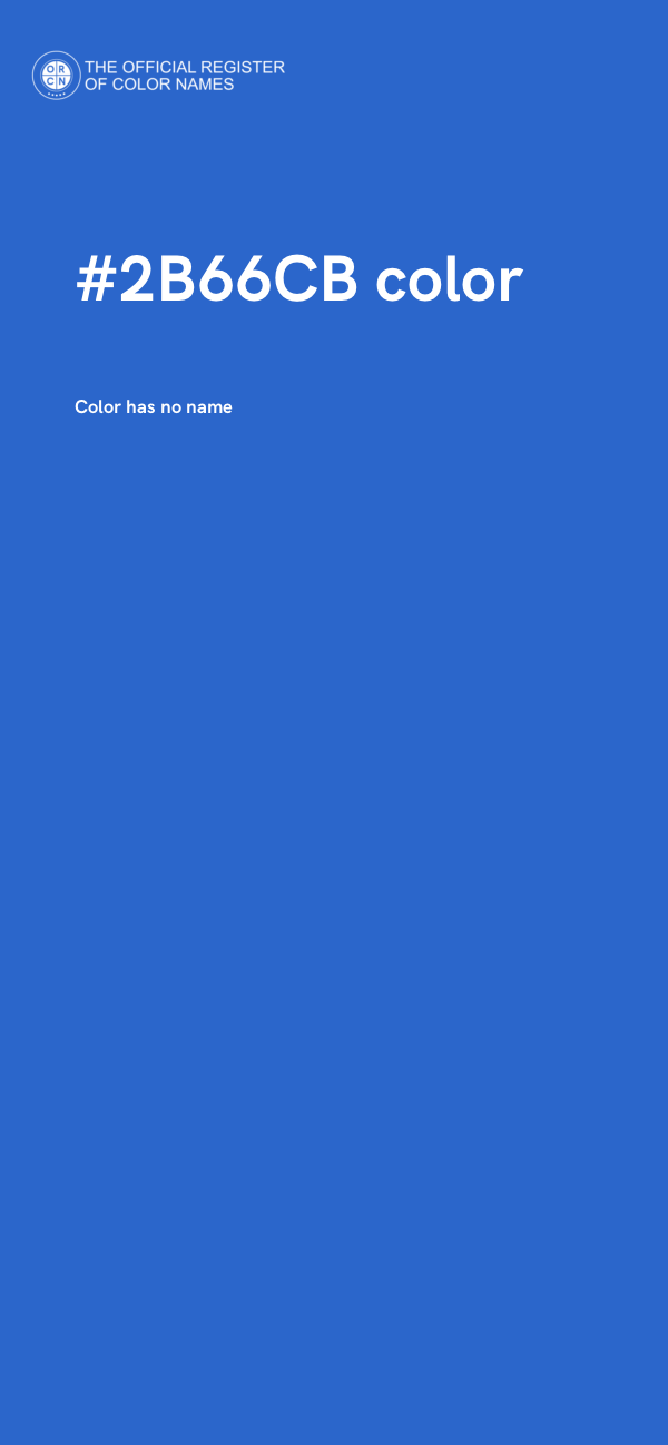 #2B66CB color image