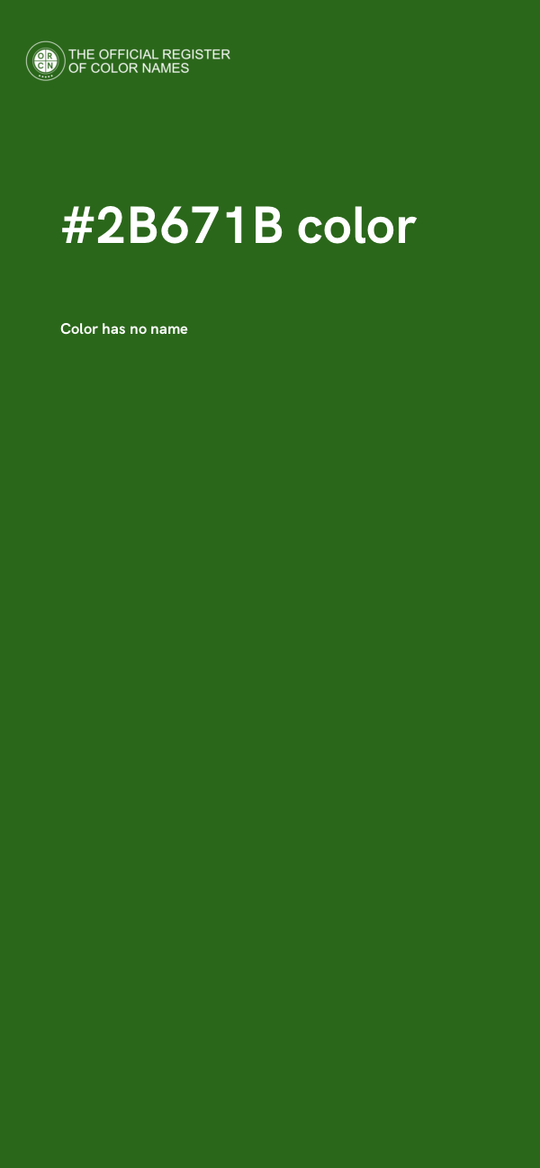 #2B671B color image