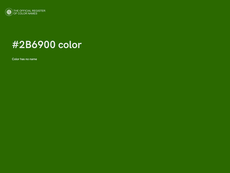 #2B6900 color image