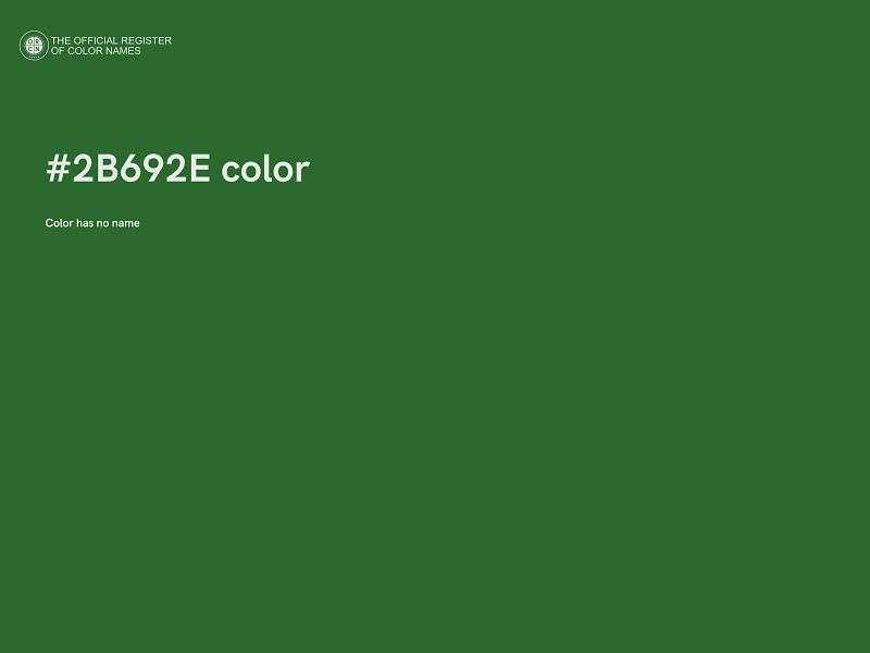 #2B692E color image