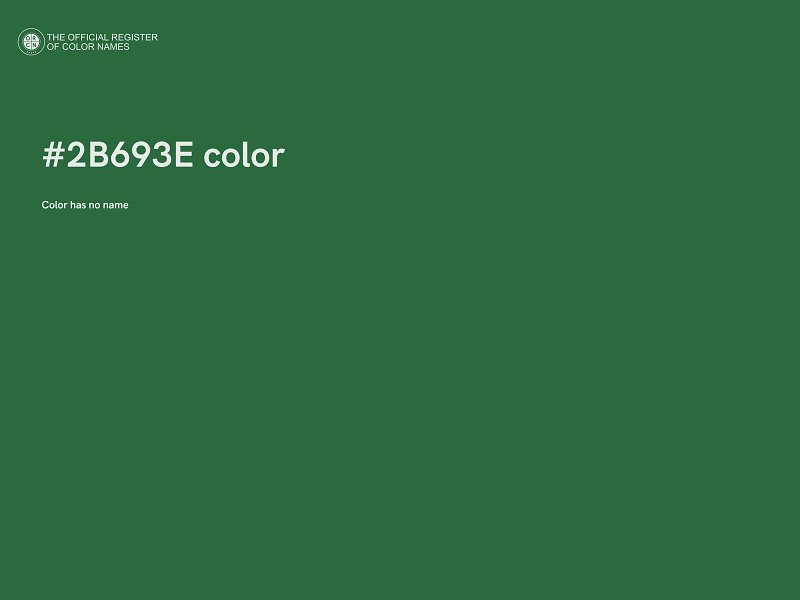 #2B693E color image