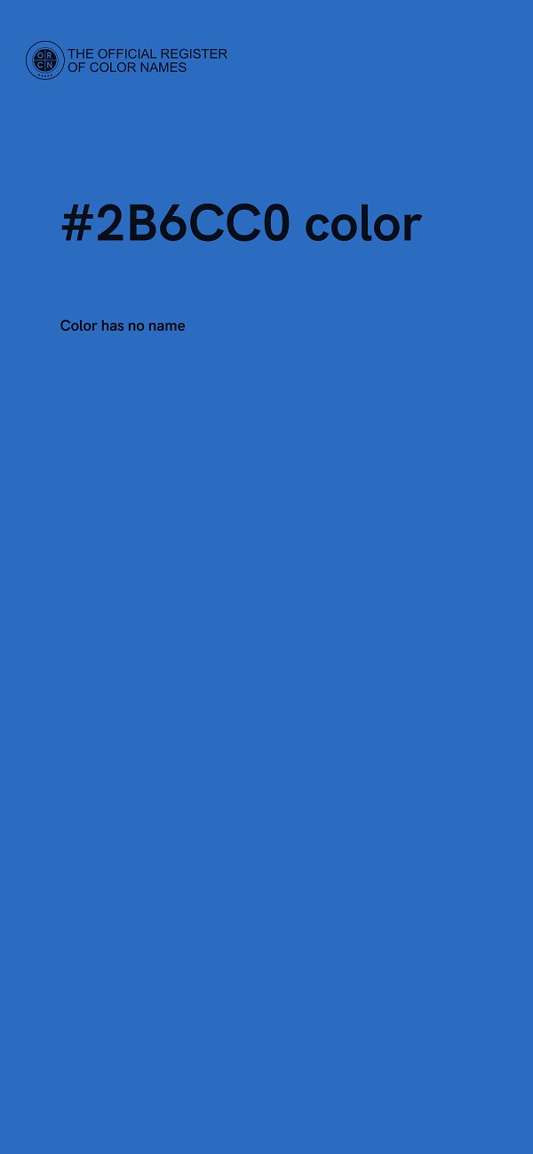 #2B6CC0 color image