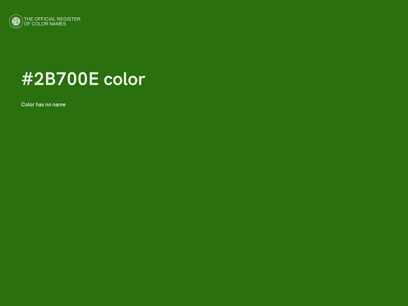 #2B700E color image