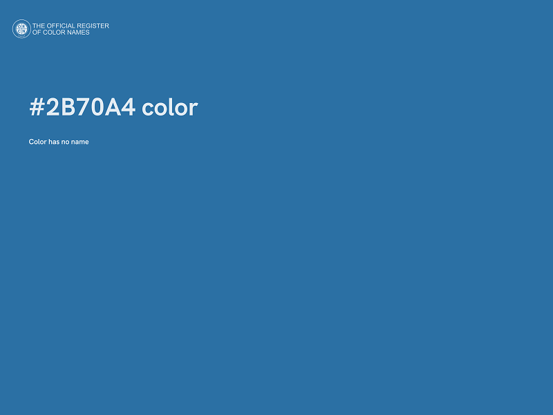 #2B70A4 color image