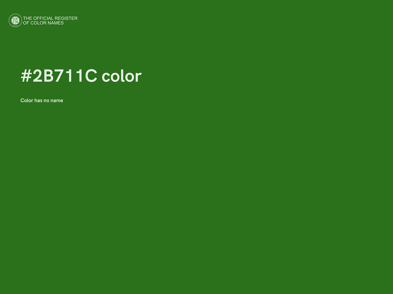 #2B711C color image