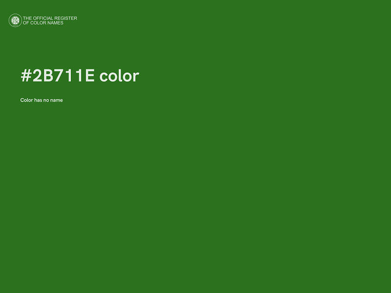 #2B711E color image
