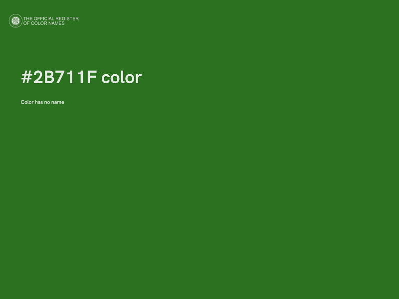 #2B711F color image