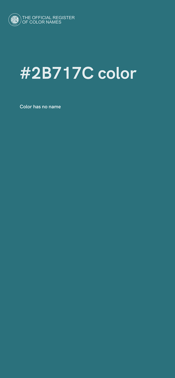 #2B717C color image