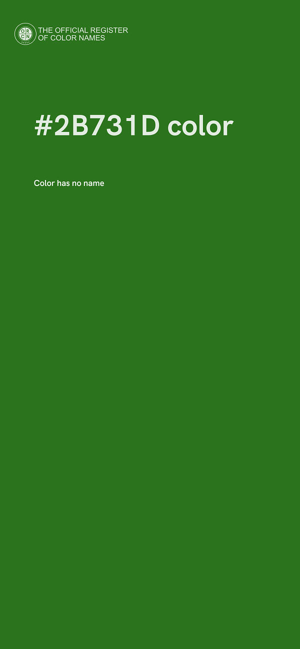 #2B731D color image