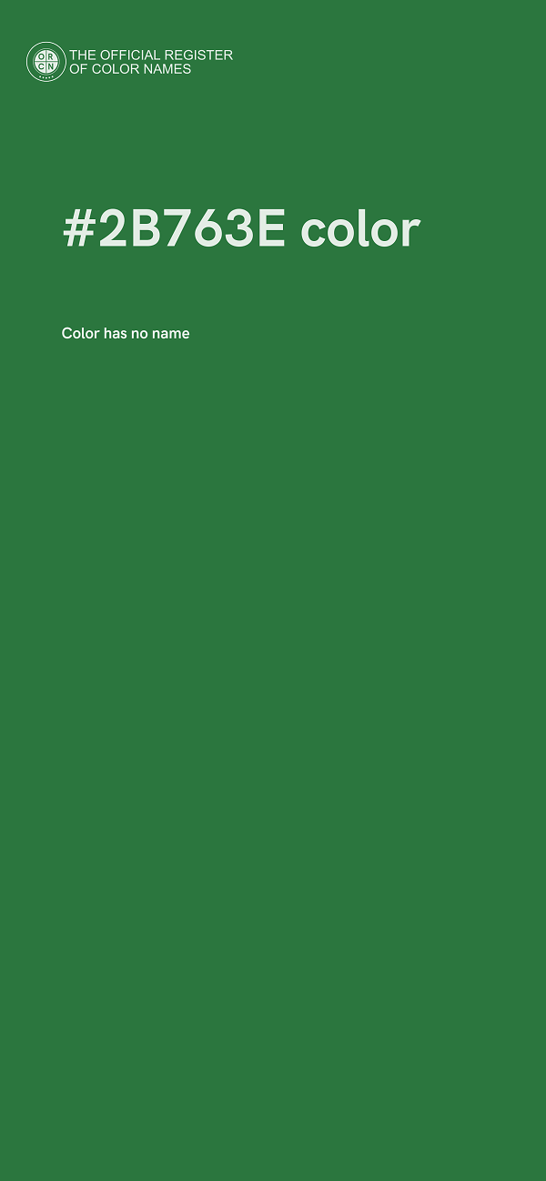 #2B763E color image