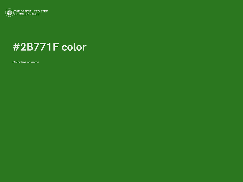 #2B771F color image