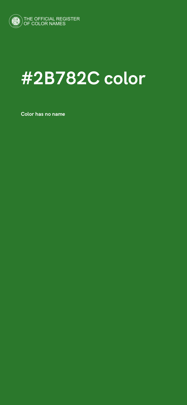 #2B782C color image