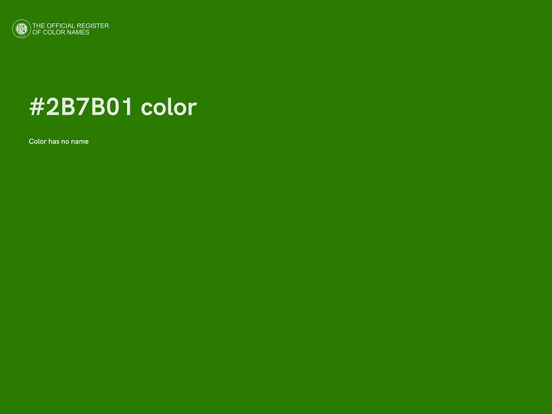 #2B7B01 color image