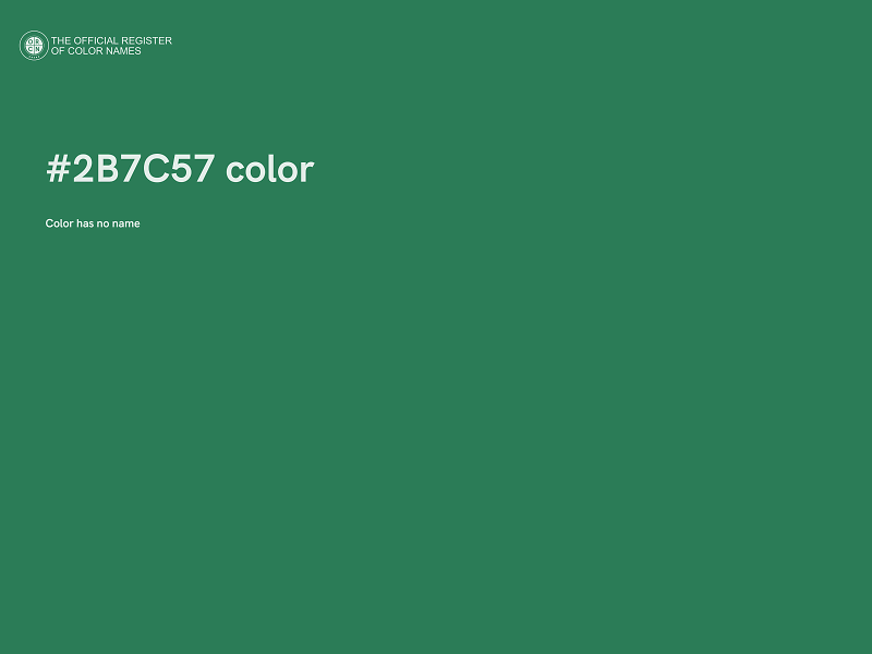 #2B7C57 color image