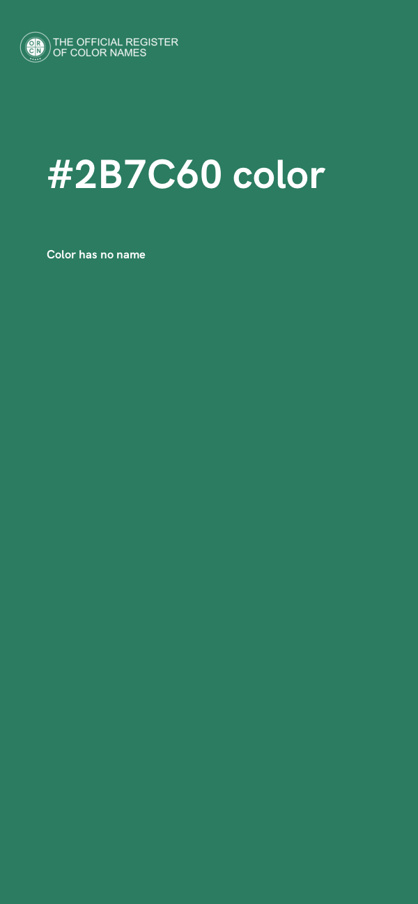 #2B7C60 color image