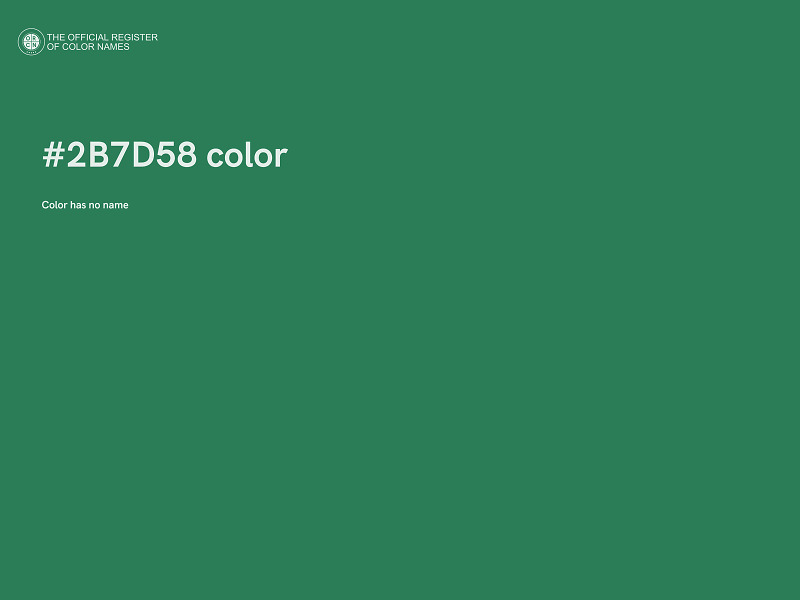 #2B7D58 color image