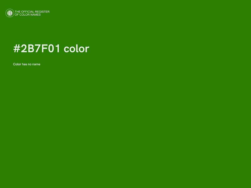 #2B7F01 color image