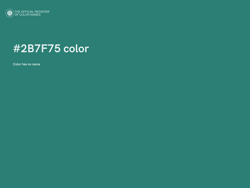 #2B7F75 color image