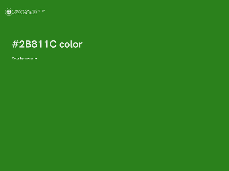 #2B811C color image