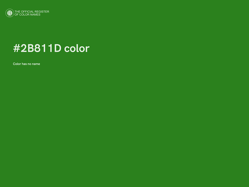 #2B811D color image