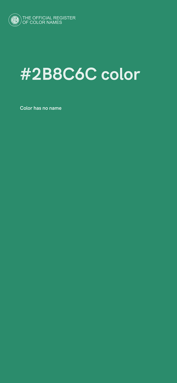 #2B8C6C color image