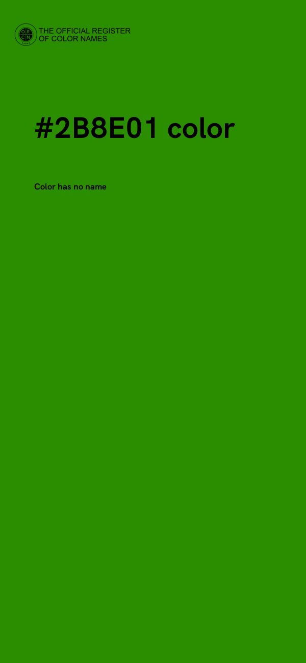 #2B8E01 color image