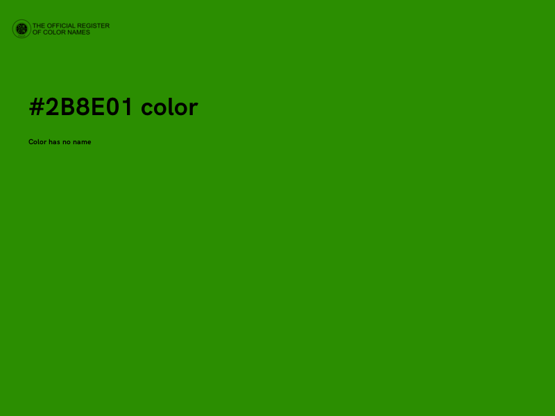 #2B8E01 color image