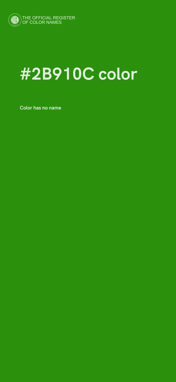 #2B910C color image