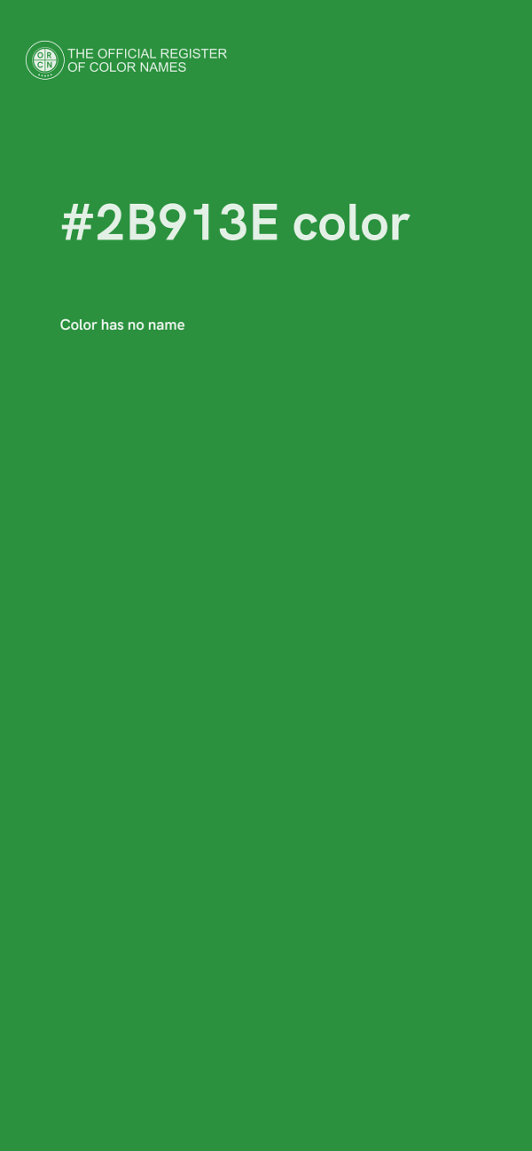 #2B913E color image