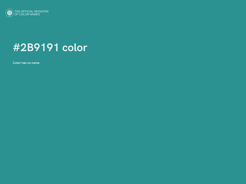 #2B9191 color image