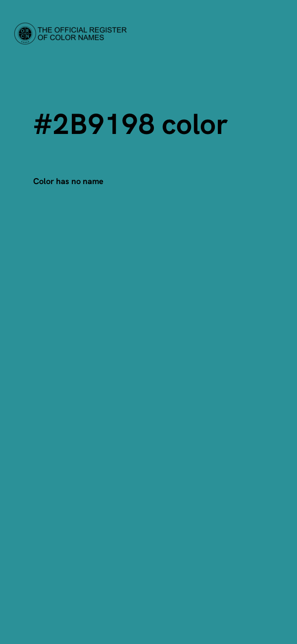 #2B9198 color image