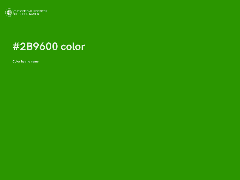 #2B9600 color image