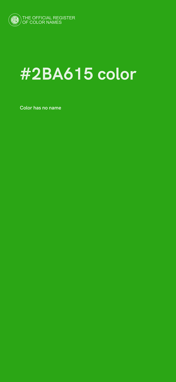 #2BA615 color image