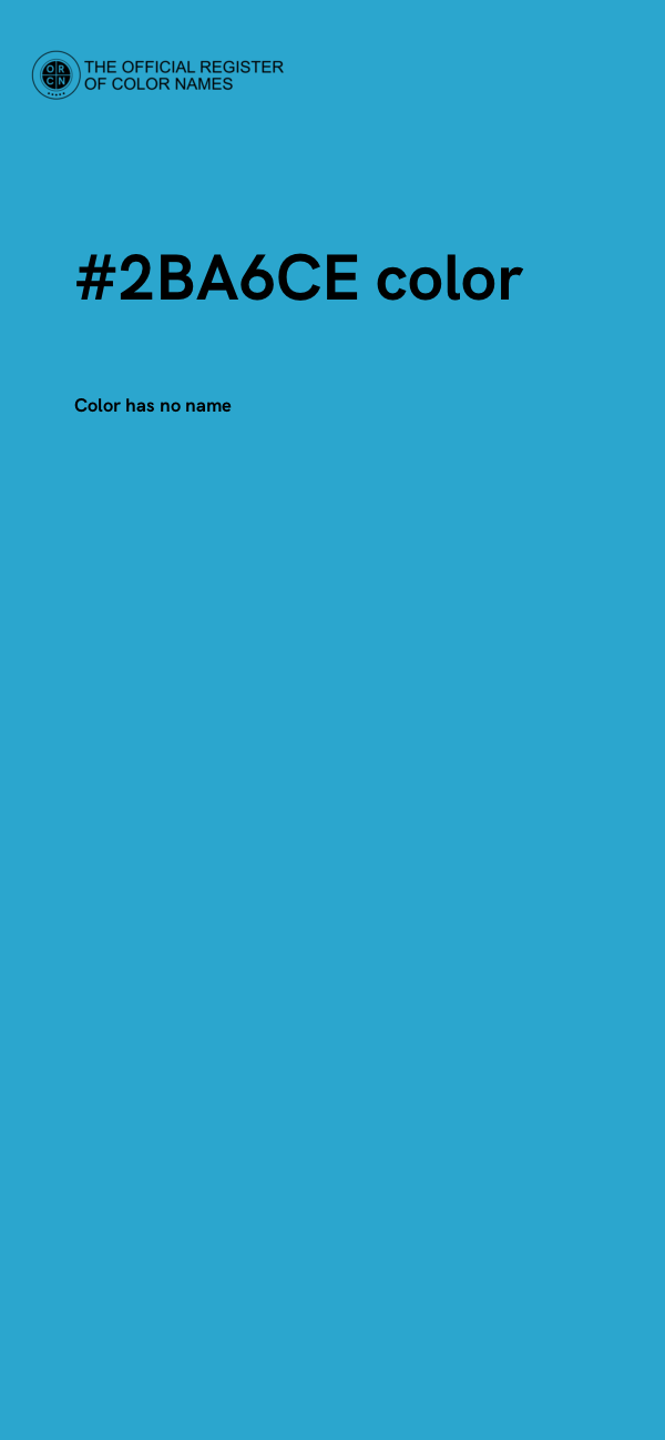 #2BA6CE color image